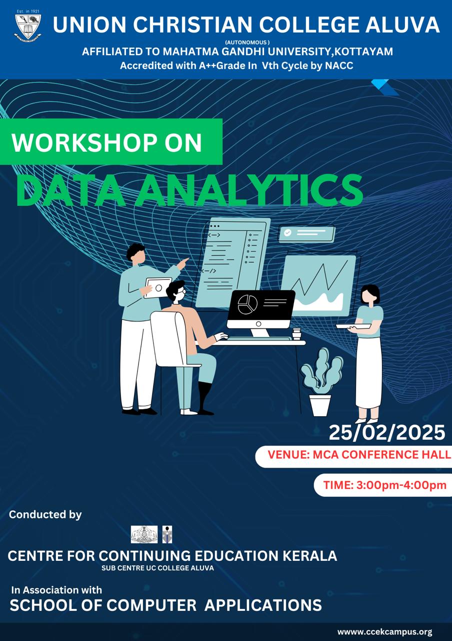 Workshop on Data Analytics